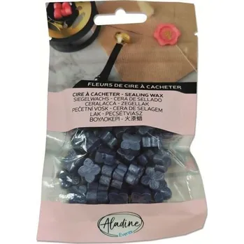 Pečeť Aladine 72656 Granulovaný vosk na pečetění Pearl Gray Blue
