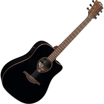 Elektroakustická kytara LAG Tramontane 118 T118DCE Black Elektroakustická kytara Dreadnought (Jako nové)