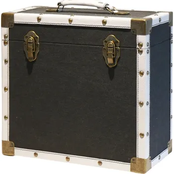 Příslušenství pro gramofon Steepletone 12 Inch Kufr na LP desky 1 Black/White