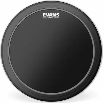 Příslušenství pro bicí nástroj Evans BD22EMADONX EMAD Onyx Coated 22" Blána na buben (Jako nové)