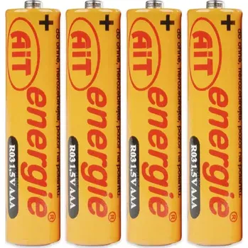 Článková baterie AiT Baterie AAA - 4 ks