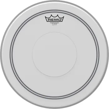 Příslušenství pro bicí nástroj Remo P3-0114-C2 Powerstroke 3 Coated Clear Dot 14" Blána na buben (Jako nové)