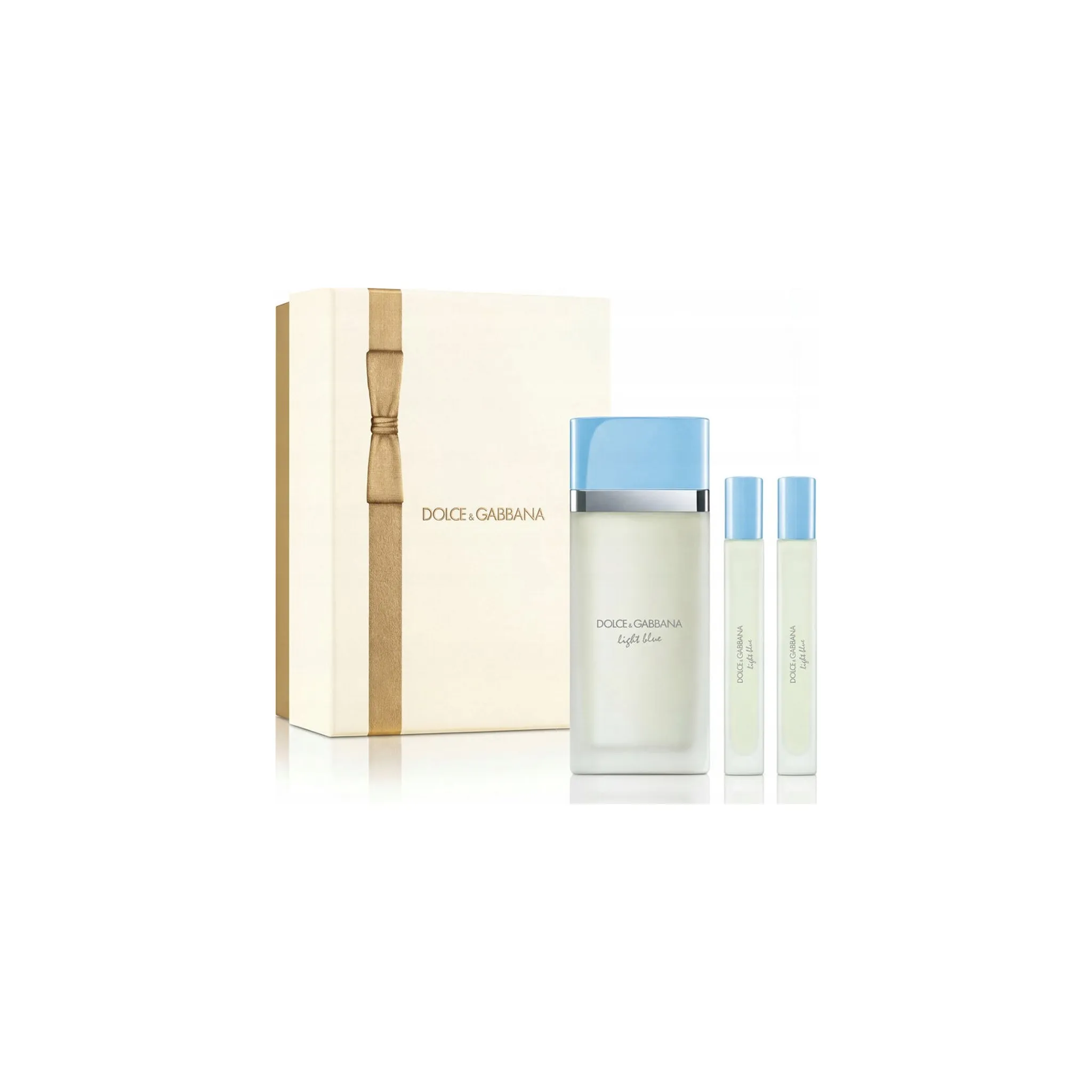 Fotografie 1 - Dámský parfém Dolce & Gabbana Light Blue W EDT 100 ml + EDT 2x 10 ml