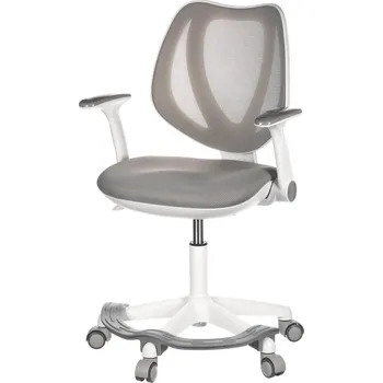 Dětská židle k psacímu stolu HOMEPRO KA-C806 GREY, šedá síťovina