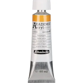 Výtvarná barva Schmincke Akademie Akrylová barva 659 Naples Yellow 60 ml 1 ks