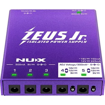 Kytarový efekt Nux Zeus Jr. Napájecí adaptér (Jako nové)