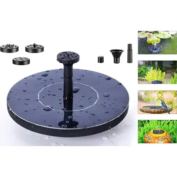 Fontána do jezírka Plovoucí solární fontána
