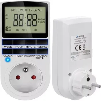 Spínací hodiny Digitální spínací hodiny – časovač zapnutí/vypnutí