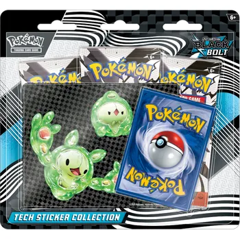 Společenská hra The Pokémon Company Pokémon TCG: SV10.5 Black Bolt - Tech Sticker Collection