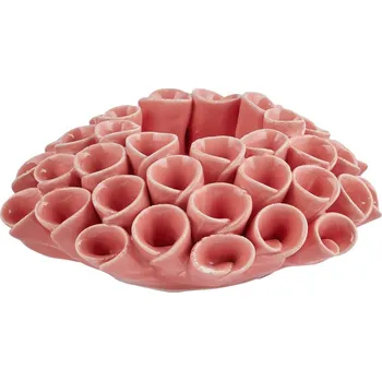 Svícen Butlers CORAL Svícen na čajovou svíčku - korálová