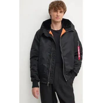 Bunda Alpha Industries MA-1 Hooded 158104 03 158104.03 černá 99X, vel. M