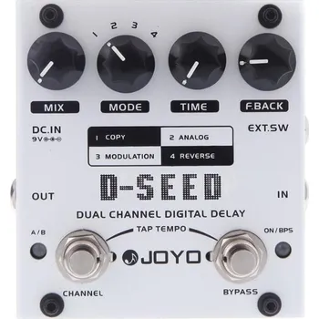Kytarový efekt Joyo D-SEED Digital Delay Kytarový efekt (Jako nové)