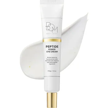 Péče o oční okolí B.O.M. Peptide Power Eye Cream protivráskový oční krém s peptidy a 24k zlatem 30 g