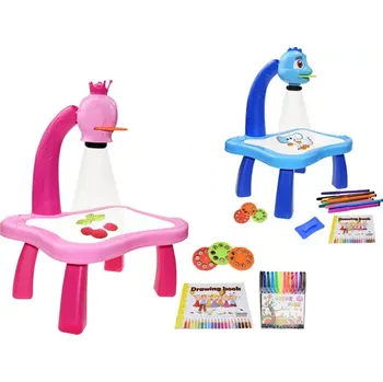 Výtvárné potřeby Dětský kreslicí projektor s fixy a předlohami