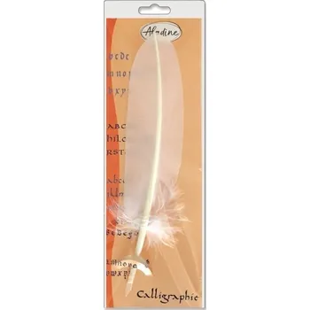 Výtvárné potřeby Aladine 80221 Husí brk White