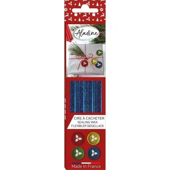 Pečeť Aladine 72456 Pečetní vosk Sparkling Blue
