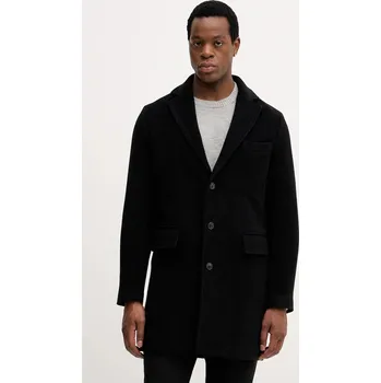 Dámský kabát Kabát s příměsí vlny Trussardi 8022M000005N černá 99X, vel. 50