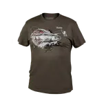 Traper Tričko Art Grayling tmavě zelená Velikost: M