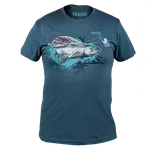 Traper Tričko Art Grayling denim Velikost: M