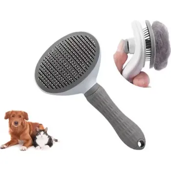 Kartáč pro zvířata Samočistící kartáč na vyčesávání zvířat – PetBrushy