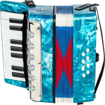 Akordeon Latone AccordiStar Klávesový akordeon Blue (Jako nové)