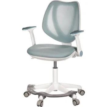 Dětská židle k psacímu stolu HOMEPRO KA-C806 BLUE, modrá síťovina