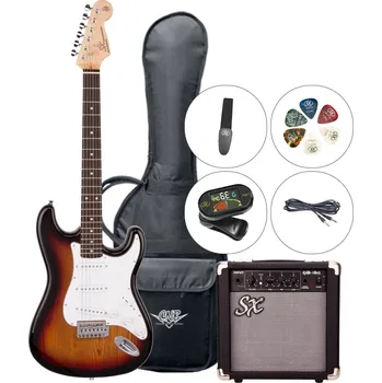 Elektrická kytara SX SE1 3-Tone Sunburst Elektrická kytara (Jako nové)