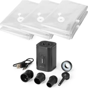 Vakuovačka Compactor Compress S cestovní vakuovací set s pumpou + 6 ks vakuovacích pytlů