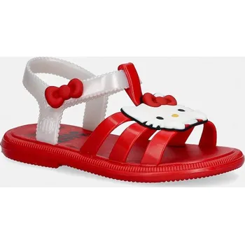 Dívčí obuv Dětské sandály Melissa HIP + HELLO KITTY AND M.37872 červená 33X, EUR 24