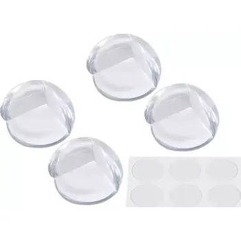 Dětsný nábytek Samolepicí silikonové ochrany hran – 4 ks