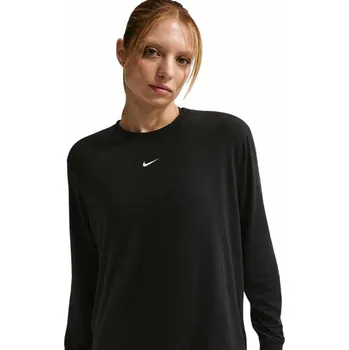 Dámské tričko Dámské funkční tričko s dlouhým rukávem Nike ONE RELAXED W FN2817-011 - L | UK 11,5 | US 12,5