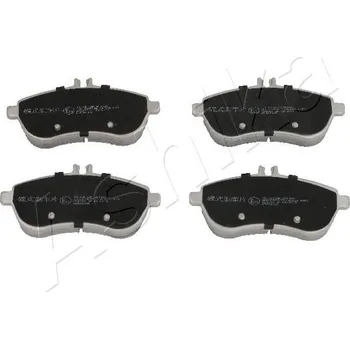 Brzdová destička Sada brzdových destiček, kotoučová brzda ASHIKA 50-00-0511