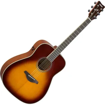 Elektroakustická kytara Yamaha FG-TA Brown Sunburst Elektroakustická kytara Dreadnought (Jako nové)