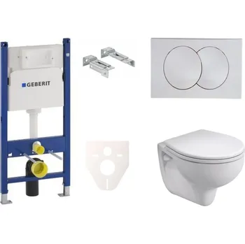 Siko Cenově zvýhodněný závěsný WC set Geberit do lehkých stěn / předstěnová montáž+ WC Kolo Rekord GES7K7