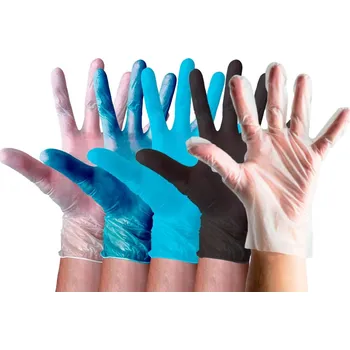 Pracovní rukavice Espeon balíček vzorků rukavic VINYL 4.8 - 5.0 g Velikost: S