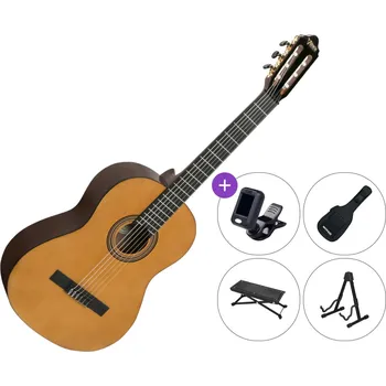 Klasická kytara Valencia VC263 SET Antique Natural 3/4 klasická kytara pro dítě