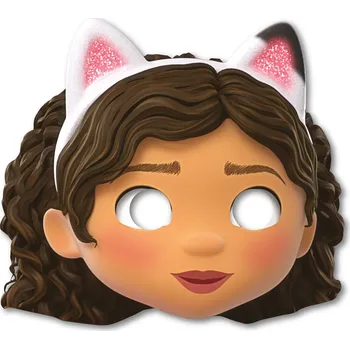 Karnevalová maska PROCOS Papírové masky 6 ks Gábinin kouzelný domek