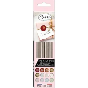 Pečeť Aladine 72425 Pečetní vosk Grey Brown