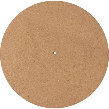 Příslušenství pro gramofon Muziker Genuine Leather & Cork LP Slip Mat Slipmat (Jako nové)