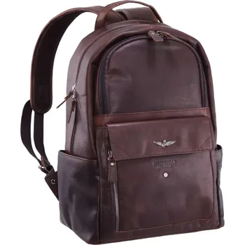 Městský batoh Aeronautica Militare Vintage classic AM-355-25 18 l hnědá