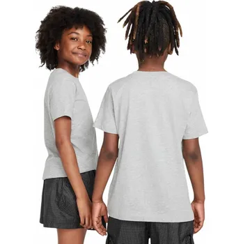 Pánské oblečení Dětské tričko s krátkým rukávem Nike NSW TEE EMB FUTURA LBR K FZ5177-063 - M | UK 11,5 | US 12,5