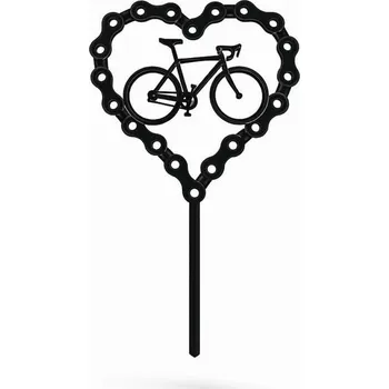 Srdce z řetězu 2 - dortový zápich