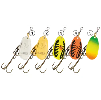 Umělá nástraha Traper Třpytka rotačka Vibra - velikost 5 Barva: 1