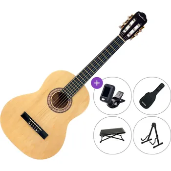 Klasická kytara Pasadena SC041 3/4 NA SET Natural 3/4 klasická kytara pro dítě