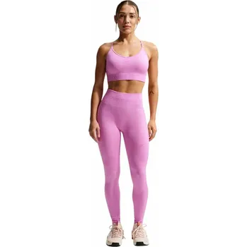 Dámské legíny Dámské kompresní 7/8 legíny s vysokým pasem Nike PRO SEAMLESS W růžové IF1208-503 - XL | UK 9,5 | US 12