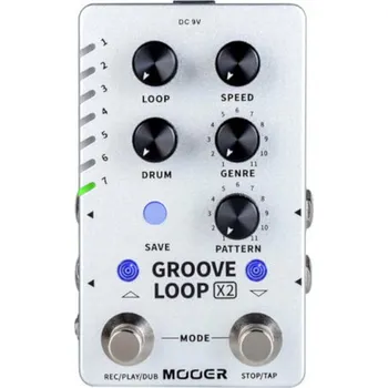 Kytarový efekt MOOER Groove Loop X2 Kytarový efekt (Jako nové)