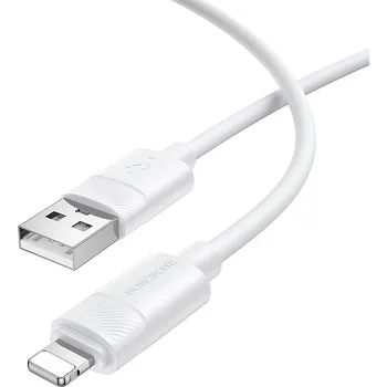 Kabel Borofone BX123 Leya - USB to Lightning - 12W 2,4A 1 m bílý