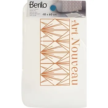 Koupelnová předložka Koupelnový kobereček ART DECO 60x40 cm krémový