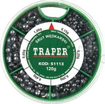 Umělá nástraha Traper Sada lehkých broků Hmotnost: 70 g