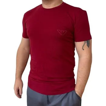 Pánská móda Pánské triko Emporio Armani EM000375 AF14978 vínová vínová XL